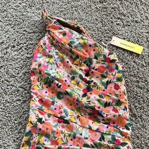 NWT Summersalt x Rifle Paper Company Garden Party sidestroke  swimsuit sz 2